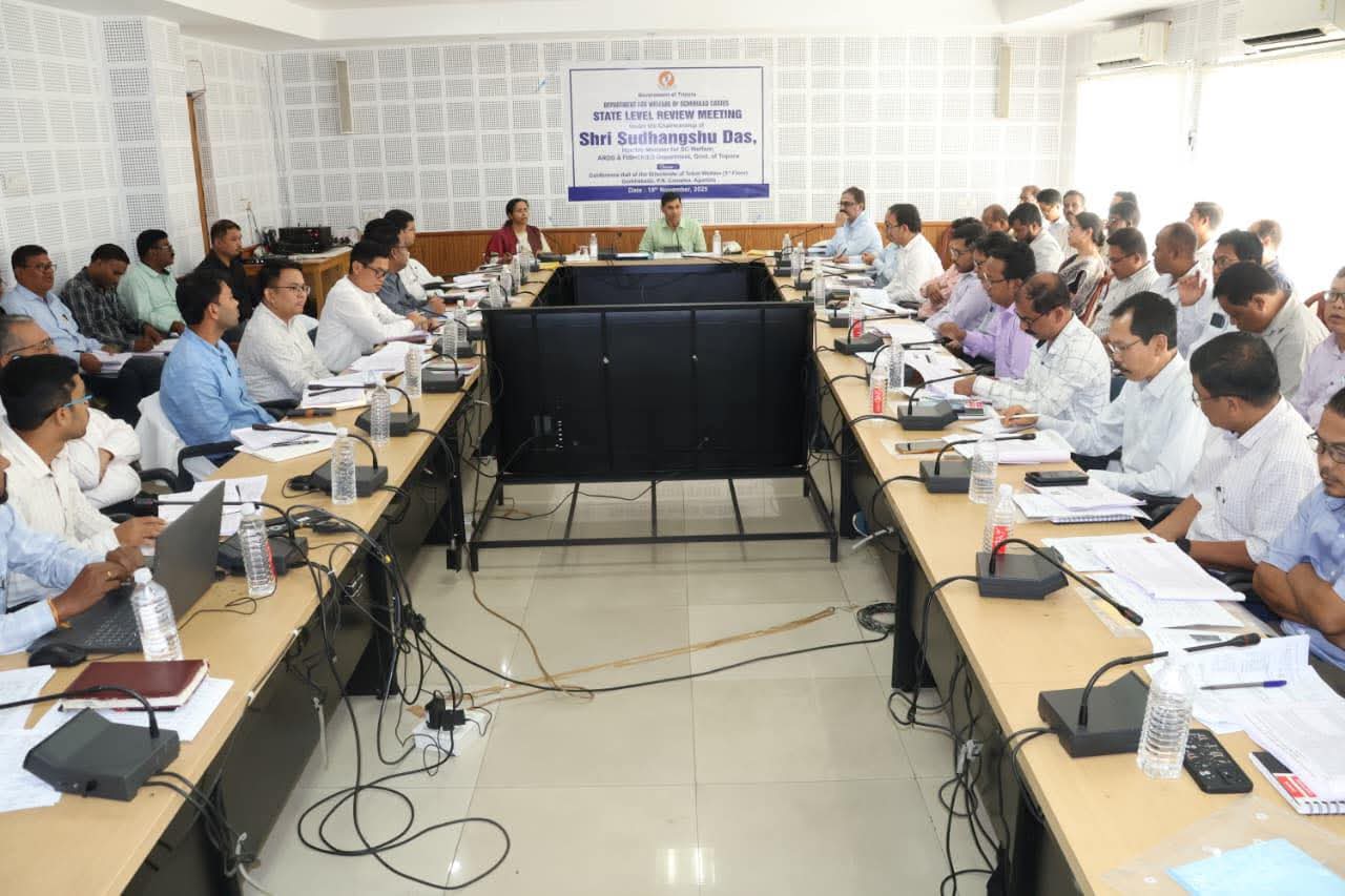 তপশিলি জাতি কল্যাণ দপ্তরের পর্যালোচনা বৈঠক