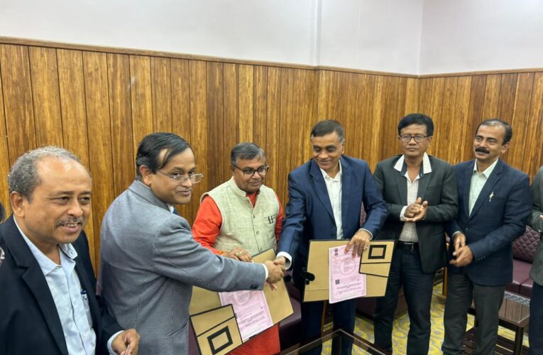 রাজ্য কৃষি ও কৃষক কল্যাণ দপ্তরের সাথে নাগপুরের ন্যাশনাল ব্যুরো অফ সয়েল সার্ভে (এনবিএসএস) মৌ স্বাক্ষর।