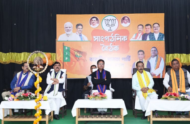 পেশিশক্তি নয়, উন্নয়নের মাধ্যমে জয়ী হবে বিজেপি: মুখ্যমন্ত্রী